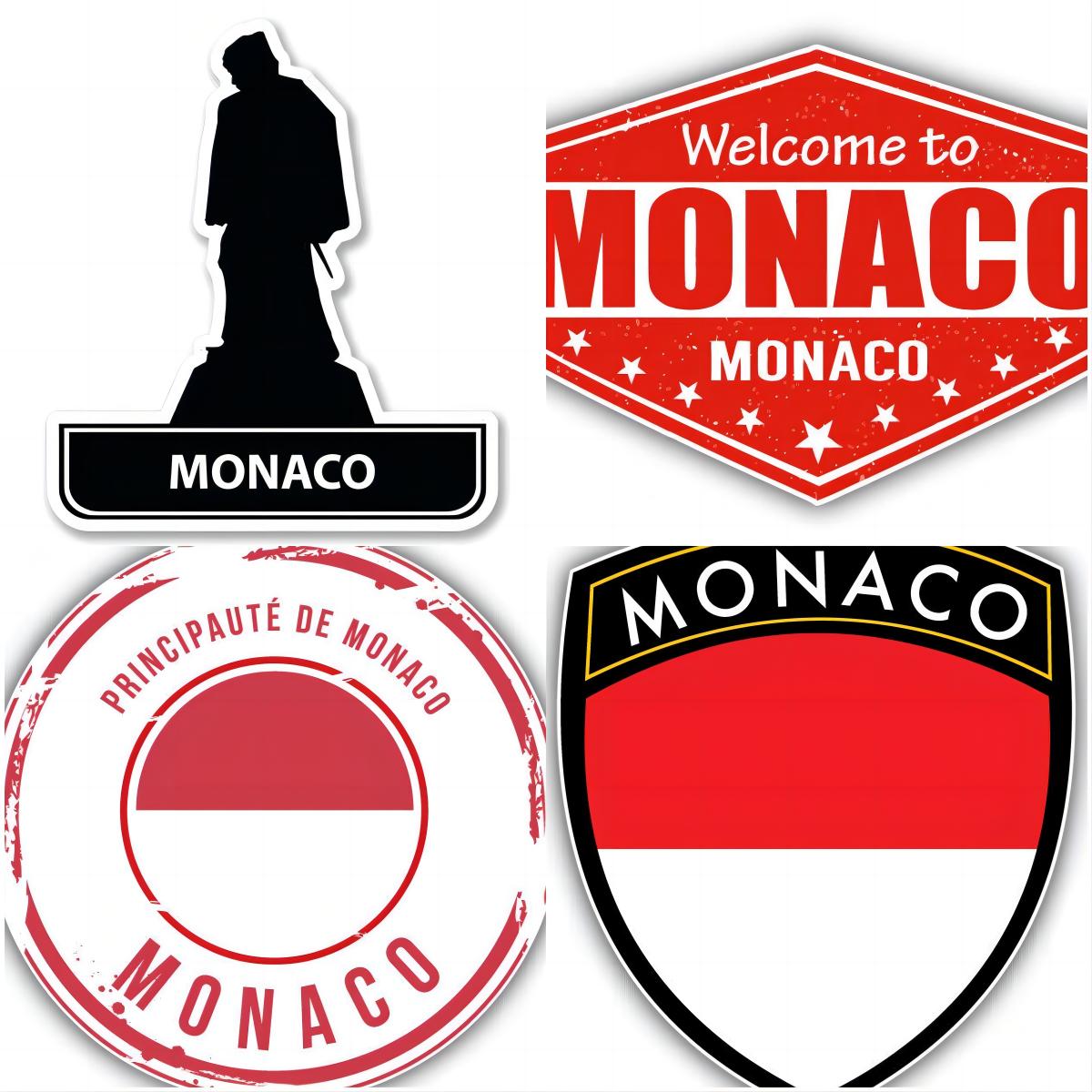 Laptop Accessories Kids - Monaco Feel-Autocollant en vinyle pour ordinateur