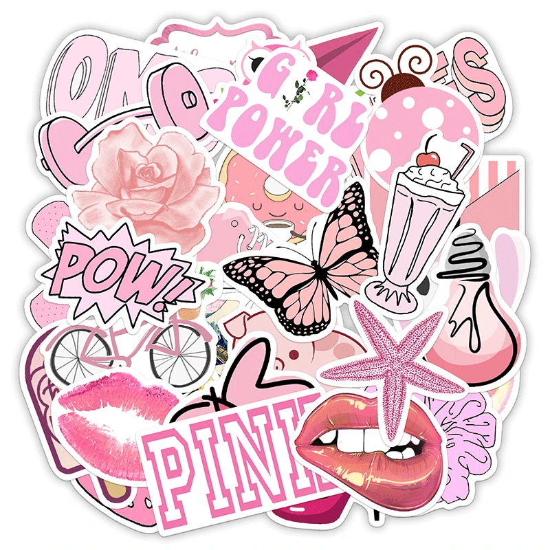 Laptop Accessories Kids - Autocollants de fille VSCO de dessin