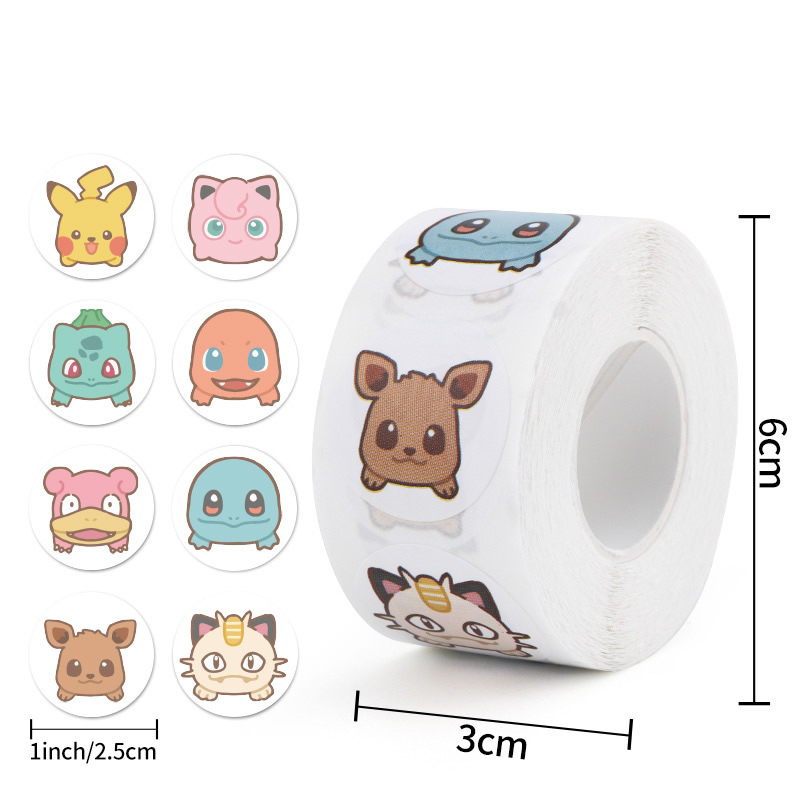 Rouleau d'autocollants Pokemon - Laptop Accessories Kids avis et prix
