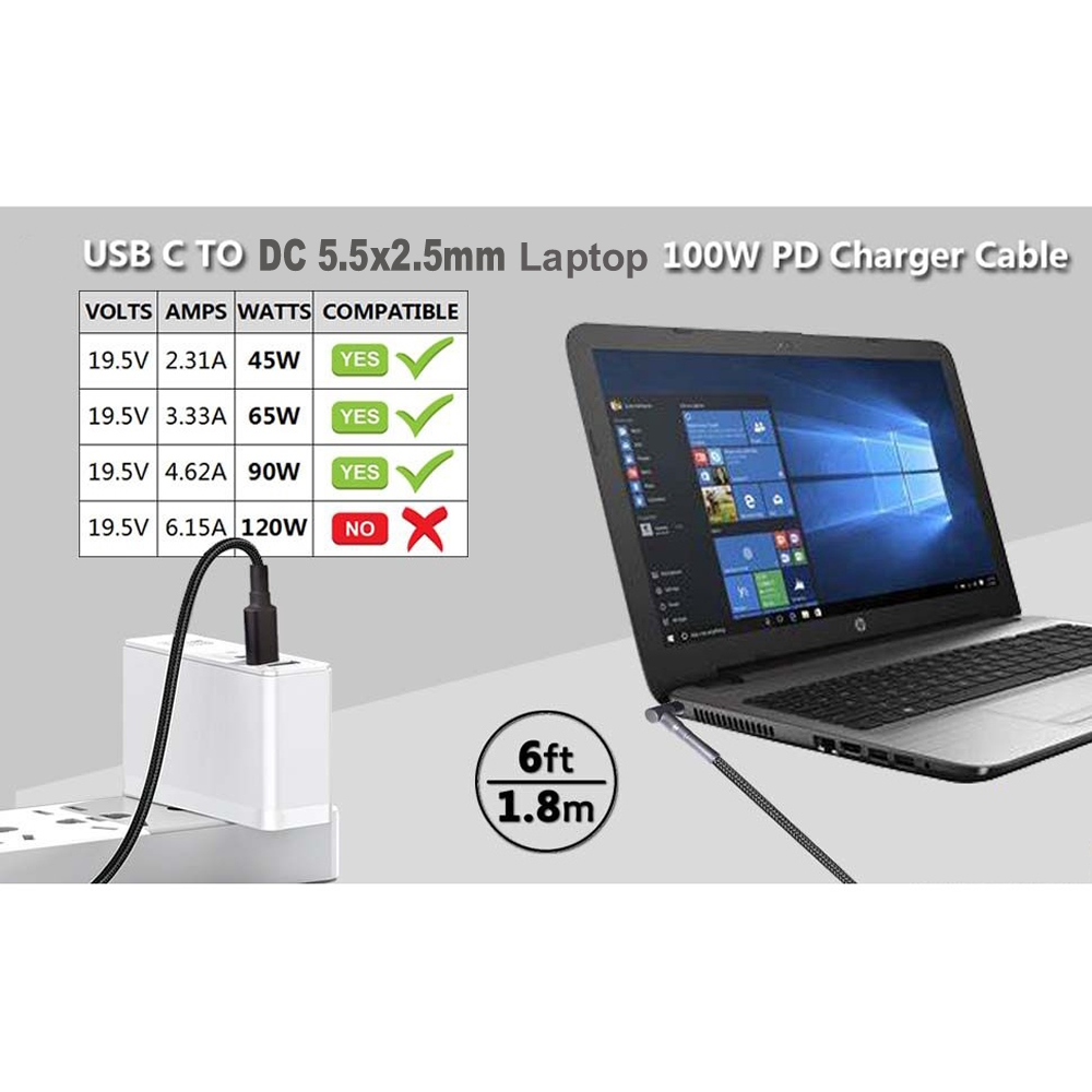 Câble convertisseur mâle 100W  - Laptop Lock Cable avis et prix