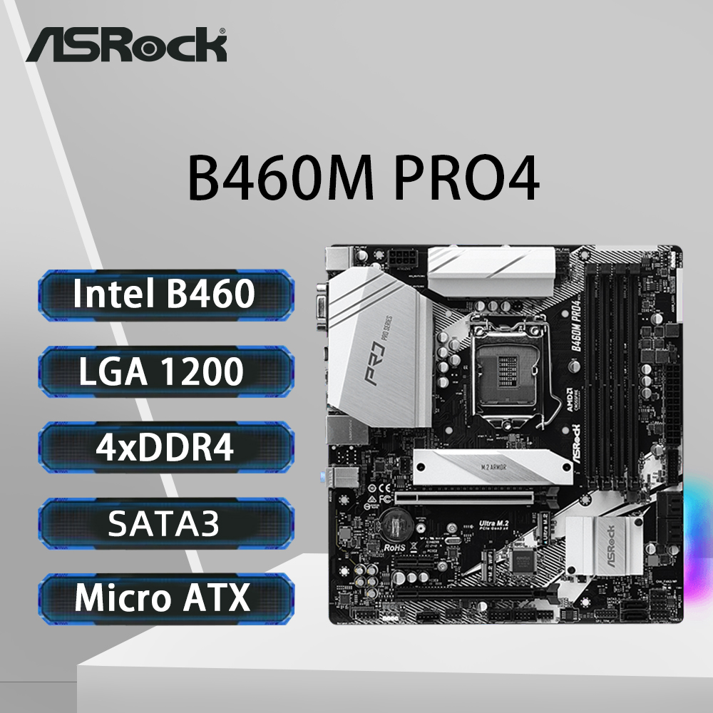 ASRock B460M PRO4 carte mère L - Intel Cpu Core I9 avis et prix