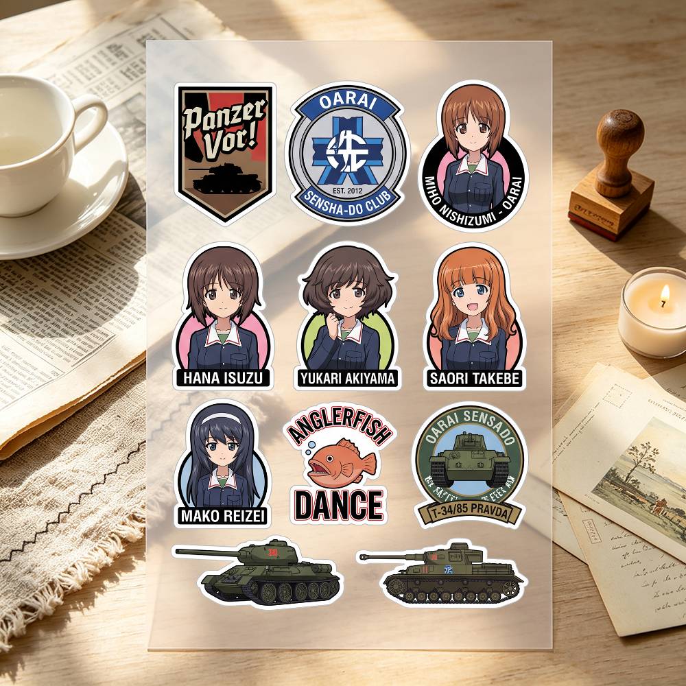 Autocollants de moto Anime Gir - Laptop Accessories Kids avis et prix